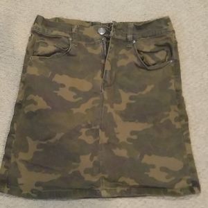 Grace and Lace Camo skirt